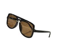 Limtula Polarized Sunglasses Oversized Square | Double-Bridge Frame Lightweight Sun Shades Eyewear for Daily Outings