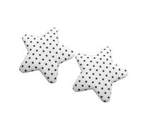 Limtula Polkas Dot Star Headphones Accessories Soft Fabric Decoration for Gaming Headsets and Music Earphones Lovely Headband Earphone Decoration