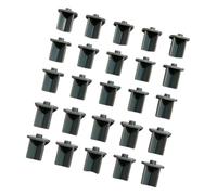 Limtula Pool Post Hole Plugs Silicone Fence Deck Caps for Outdoor | Snug Push-in Inserts Supporting Easy Access, Useful Covers During Backyard Sleeve Maintenance, 25 Pack