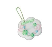 Limtula Portable Four Leaf Clovers Photo Card Holder Hangings In Clear Acrylic For Protecting 1 Inch Photos Or Cards Card Case