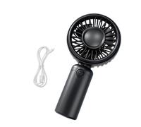 Limtula Portable Handheld Fan USB Rechargeable, Three Speed Daily Device for Commute Desk Dorm Travel with Cable Portable Usb Cable Carry Fan Desk Dorm Commute Travel Handheld Cooling Device