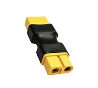 Limtula Power Connector Conversion Adapter for Battery Power Linking, C | Straight Plug Structure, Black Covered Housing, Equipment Use