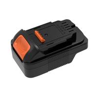 Limtula Power Tool Battery Converter Adapter | 18V Slide-in Docking Platform, Grip-Ribbed Shell, Latch Release Design for Home Workshop Replacement Tasks