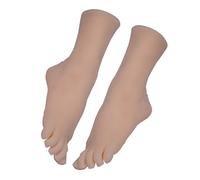 Limtula Practical Realistic Teaching Foot Sculpture for Drawing Practice Portable Portable Photography Aid TPE Materials TPE Artificial Foot for Art Reference