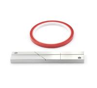 Limtula Precise Tape Joining Block with Anti Slip Grooves for 1/4Inch Open Reel Media Restoration to Tape Splicer Accessory