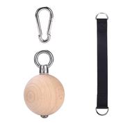 Limtula Premium Wooden Grip Trainer For Upper Body Workout Pull Up Rod With Natural Texture Arm Strengthener Portables Climbing Grip Trainer