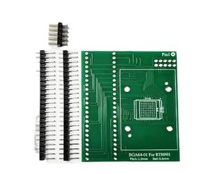 Limtula Professional BGA64 Sprays Tin Board with Excellent Conductivity for RTBGA64 3 S29GL512N RT809H Programming Devices PCB Soldering Plate