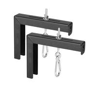 Limtula Projector Screen Wall Mount Brackets 6Inch Adjustable Extension With Hook Ceiling/Wall Mountable Holder 80Lb Load