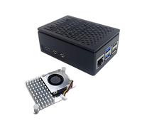 Limtula Protective Case For RPI 5 Single Board Computer Enclosure Kit With Optional Aluminum Heatsink Cooling Fan Easy Installation
