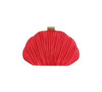 Limtula Purses Handbags Crossbody Shoulder Bag | Seashells Clutches Purses for Women, Pleated Clutches Bags with Chain, Crossbody Shoulder Bag, Formal Party Evening