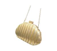 Limtula Purses Handbags Crossbody Shoulder Bag | Seashells Clutches Purses for Women, Pleated Clutches Bags with Chain, Crossbody Shoulder Bag, Formal Party Evening