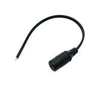 Limtula PVC Insulated Female Power Socket Cable 12V Black Open Wire | 10A 120W Accessory Piece