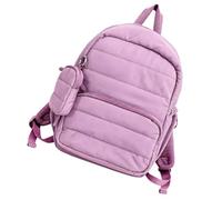Limtula Quilted Backpack with Front Pocket, B