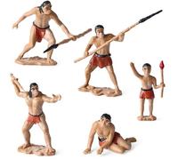 Limtula Realistic Human Figures Wildlife Educational Primitives Man Statues For Kids Children Science Learing Display Models