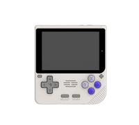 Limtula Retro Gaming Console 3.5 Inch IPS Screen, Gray 64G | Emulator Ready for Home Downtime Commute Moments Portable