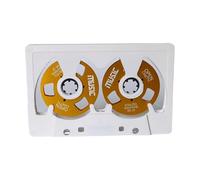 Limtula Retro Inspired Metal Frame Tape 45min Time Premium Materials Sound Art Applications Double Side Metal Cassettes