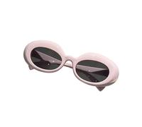 Limtula Retro Oval Shades Full-Frame Statement Eyewear | Lightweight Fashion Sunglasses for Street-Style Photos, Travel