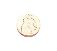 Limtula Retro Sealing Waxed Stamp Brass Head Love Flower Seal For Envelope Wedding Invitation Decorations Retro Wax Seal Heart Sealing For Envelope Card Decorations
