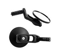 Limtula Road Mountain Cycling Rearview Unit with End Plug Assembly | Adjustable Arm for Daily Road Riding with Movable Arm for Casual Rides Mountain Routes Pair Behind Glance Aid