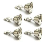 Limtula Rod Bells Set of 5 with Rod Mount, Shore Angling Use | Rod Tip Notice, Spring Hold, Shore Watch, Night Fishing Alert, Outdoor Travel and Tackle Carry