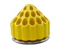 Limtula Rotating Tool Bit Organizers, Space Saving, 35 Hole, Yellow