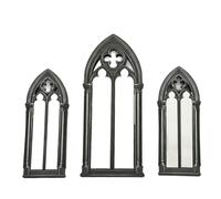 Limtula Rustics Hanging Panes Wall Art Decor Cathedral Window Frame