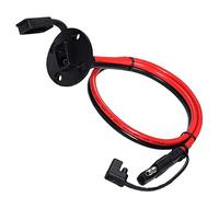 Limtula SAE Connector Socket Sidewall Port For Solar Generators Battery Chargers With Anti-rust Protect 23.62inch