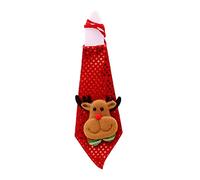 Limtula Santa Tie Christmas Necktie With Blinking Cloth For Kids Children Men Gift Party Optional Model