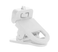 Limtula Screen Mount Clamp Clip for Fill Light Holder Live, White | Featuring General 1 / 4 Screw Connector for Fill Light Holder, Laptop Video Conference Clip, Suitable for Live