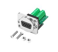 Limtula Screw Mount DB9Pin HDB15 VGA Interfaces Module Copper Pins for Stable Connection Without Welding