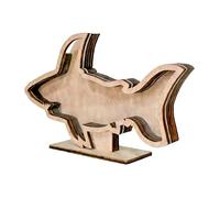 Limtula Seashells Holders Display Box Wood Starfishs Shell Case with Clear Acrylic Window Coastal Homes Decors Wooden Case with Acrylic Window
