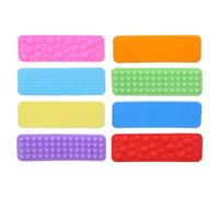 Limtula Sensory Mat Set of 8 Textured Pad Toy for Children Stress Relief and Concentration Tool for Home and School Training Use Stress Relief Toy