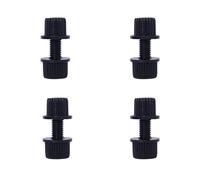 Limtula Set of 4 Motorcycle License Plate Bolts Nylon Screws Nylon License Plate Mounting Kits for Long Lasting Use Suitable for All Motorcycle Brands and Models