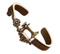 Limtula Sewing Machine Theme Adjustable Bangle Bracelets Sewing Themed for Women Men Fashion Jewelry Craft Craft Party Wear Permanent Metal