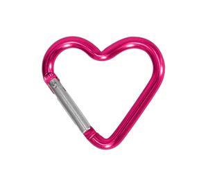 Limtula Shape Carabiner Clip Aluminum Alloys Keychain Clip Spring Snap Hook Camping Backpacks Heavy Duty Carabiner Aluminum Heart Shape Outdoor Camping Hiking Travel
