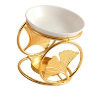 Limtula Shape Ceramic Scent Warmers With Tray Perfect For Creating Calming Environment At Homes Enhancing Space Designs