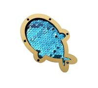 Limtula Shimmering Sequins Fish for Busy Boards Making Children Fine Motor Skill Training Board Accessory for Sensory Development Children Educational Toy