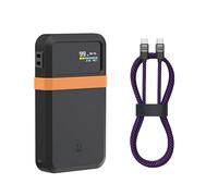 Limtula Shockproof Silicone Cover and 1.2M Two Type C Cable for 15 AIR Fast Speed 240W Fast Charging Easy Storage Silicon Case