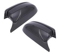 Limtula Side-View Housing Cover Pair with Adhesive Tape, Carbon | ABS Construction, Coated Exterior Finish, Left and Right Cover Pair, Attachment Without Cutting or Drilling