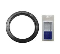 Limtula Silicone Brewing Head Gasket Replacement for Espresso Maker Accessories Semi Automatic Coffee Machine Brew Head Gasket Silicone Coffee Machine Seal Hoop
