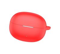 Limtula Silicone Earbud Charging Case Cover with Full Shell Design, Red | Side Loop, Front Light Window, Specific Fit for Daily Carry