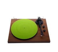 Limtula Silicone Turntable Pad 12 Inch Record Player, Yellow green | Record Player Slipmat with Center Spindle Hole for Home Platter Setup and Listening Rooms At Home