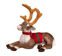 Limtula Simulation Deer Stuffed Animals with Realistic Detail Safe Comforting Companion Emotion Doll for Daycare Use Reindeer Plush Toy