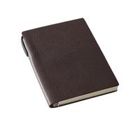 Limtula Size Journal Notebook with Waterproof PU Leather Cover and 90 Sheets Flexible Ribbon Bookmarks for School and Travel Use Tiny Notebook