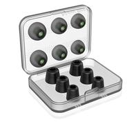 Limtula Soft Memory Foam Earbuds Tips Replacement Noise Isolating Memory Foam In-Ear Tips Nozzle Earphone Ear Tip Covers Office Earplugs