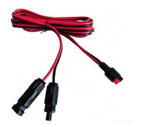 Limtula Solar Panel Adapter Cable, 1m | Paired Connector to Charging Plug, 10 AWG Copper Wire, PVC Sheath, Battery Input, Module