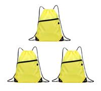 Limtula Sports Backpack for Gym and Swim Gear Carry, Oxford Bag with Front Zipper Pocket Storage Space Workout Backpack Training Bag Swim Practice Front Zip Pocket Oxford Drawstring Pack Daily Gym