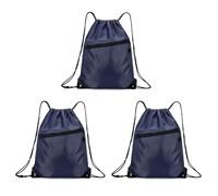 Limtula Sports Backpack for Gym and Swim Gear Carry, Oxford Bag with Front Zipper Pocket Storage Space Workout Backpack Training Bag Swim Practice Front Zip Pocket Oxford Drawstring Pack Daily Gym