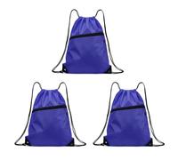 Limtula Sports Backpack for Gym and Swim Gear Carry, Oxford Bag with Front Zipper Pocket Storage Space Workout Backpack Training Bag Swim Practice Front Zip Pocket Oxford Drawstring Pack Daily Gym