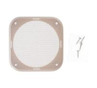 Limtula Square Speakers Grille Car Subwoofer Meshing Covers Metal Grille Protector For Speakers Sound Decorative Frame Interior Car Mesh